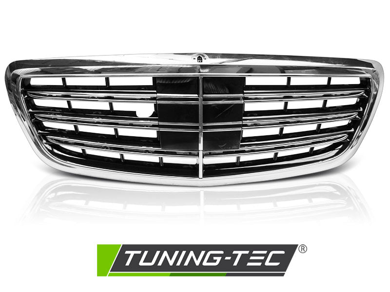 Sportgrill passend für Mercedes S-CLASS W222 13-20 with NIGHT VIEW