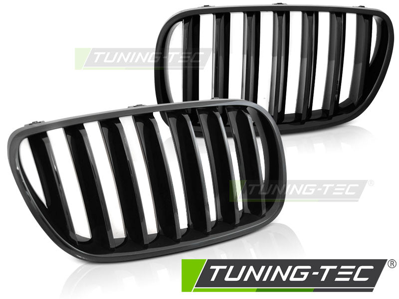 Sportgrill Schwarz glänzend passend für BMW X3 E83 LCI 06-10