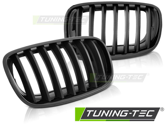 Sportgrill Schwarz matt passend für BMW X5 E70 X6 E71 08-