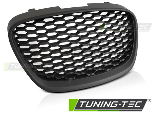 Sportgrill Wabendesign Schwarz passend für Seat Leon 09-13