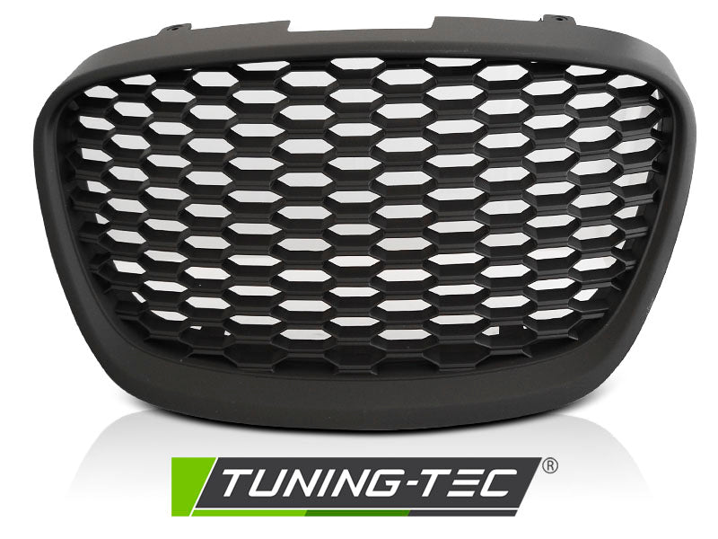 Sportgrill Wabendesign Schwarz passend für Seat Leon 09-13