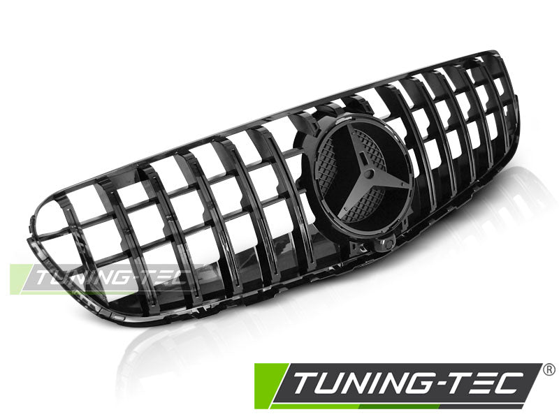 Sportgrill Schwarz glänzend passend für Mercedes GLC W253 15-18