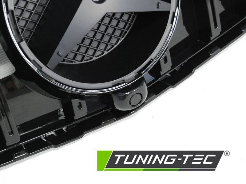 Sportgrill Schwarz glänzend passend für Mercedes GLC W253 15-18