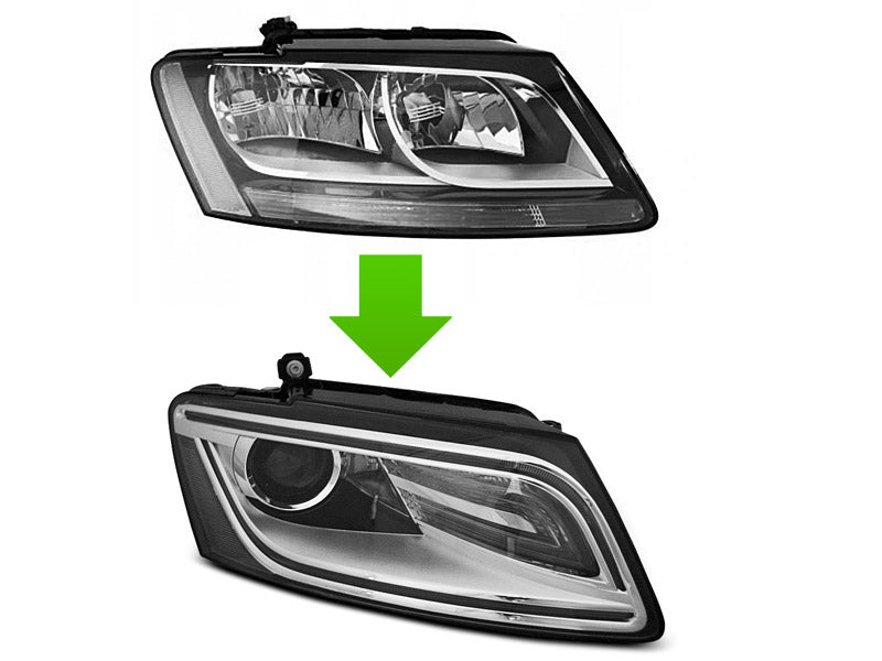 Scheinwerfer LED-Tagfahrlicht Chrom passend für AUDI Q5 08.12-17