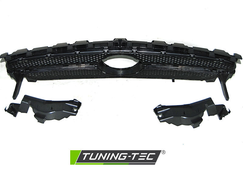 Sportgrill Schwarz/Silber Sport-Look passend für Mercedes CLA W117 13-19