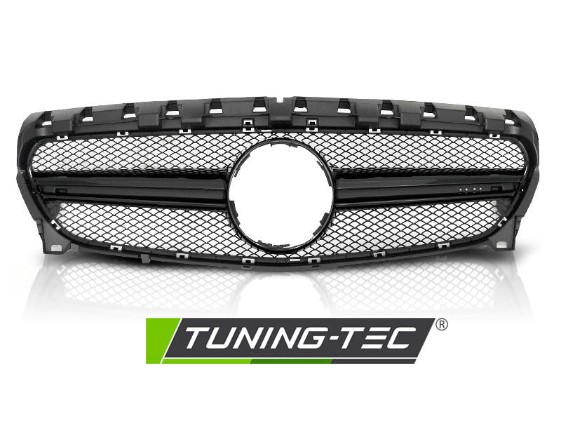 Sportgrill Schwarz glänzend Sportausführung passend für Mercedes CLA W117 13-19