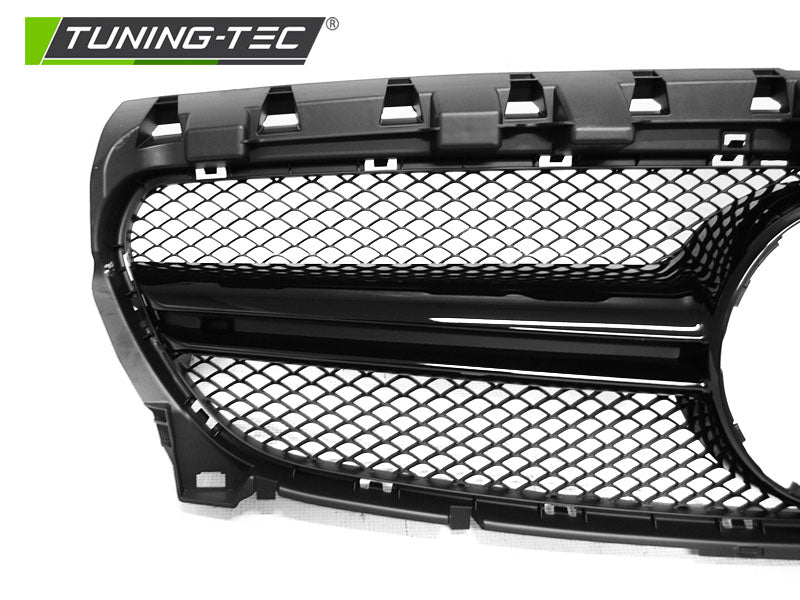 Sportgrill Schwarz glänzend Sportausführung passend für Mercedes CLA W117 13-19