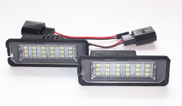 Led Kennzeichenbeleuchtung passend für VW Amarok  Xenon Weiß