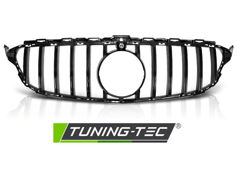 Sportgrill Schwarz glänzend passend für Mercedes W205 18-
