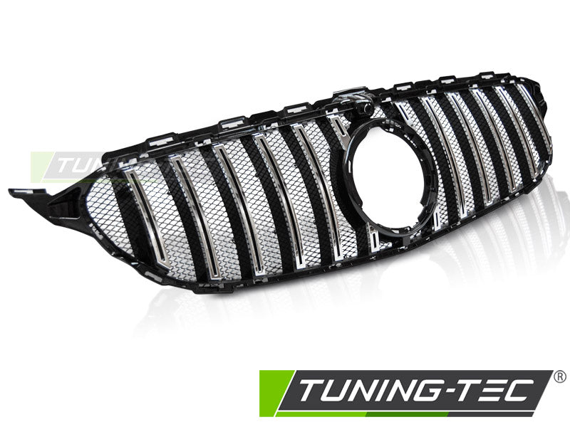 Sportgrill Schwarz/Chrom passend für Mercedes W205 18-