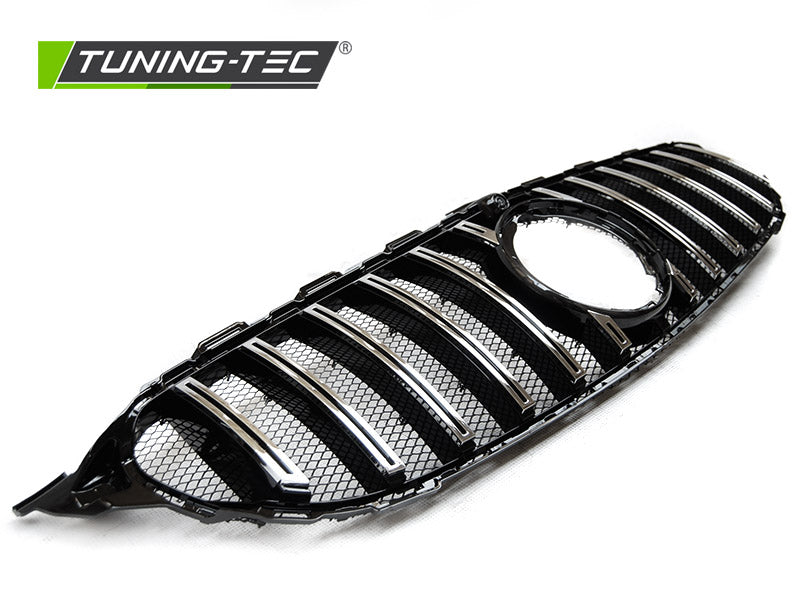 Sportgrill Schwarz/Chrom passend für Mercedes W205 18-