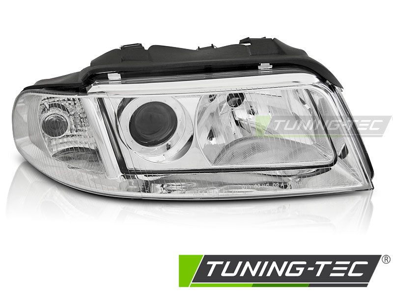 Scheinwerfer HEADLIGHT Chrom rechte Seite TYC passend für AUDI A4 B5 99-00