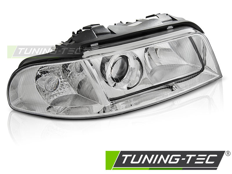 Scheinwerfer HEADLIGHT Chrom rechte Seite TYC passend für AUDI A4 B5 99-00