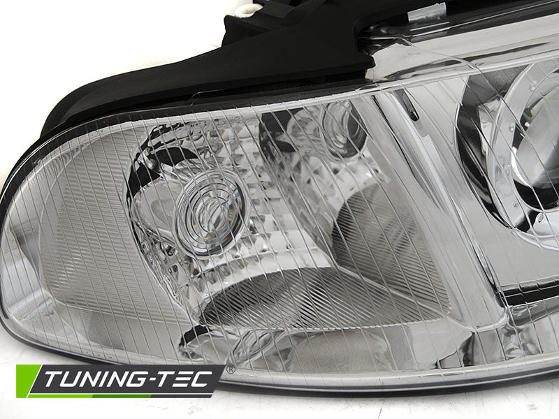 Scheinwerfer HEADLIGHT Chrom rechte Seite TYC passend für AUDI A4 B5 99-00