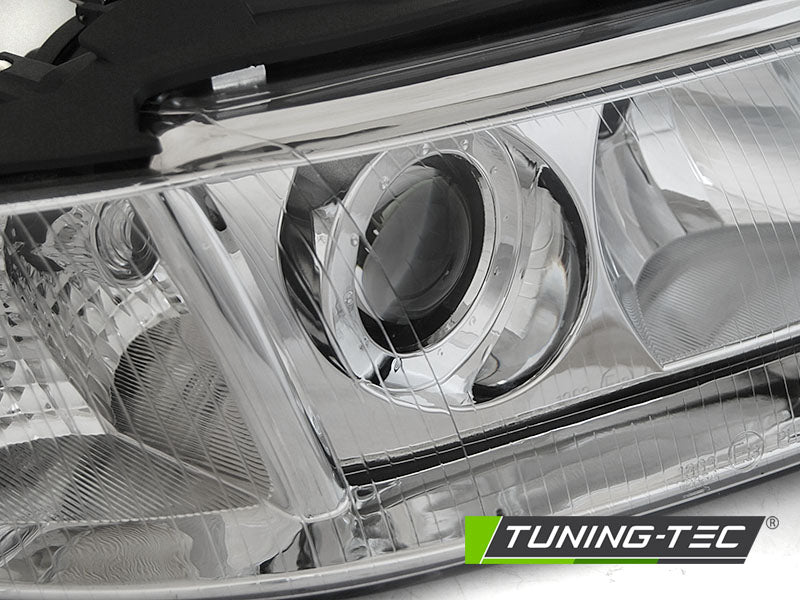 Scheinwerfer HEADLIGHT Chrom rechte Seite TYC passend für AUDI A4 B5 99-00