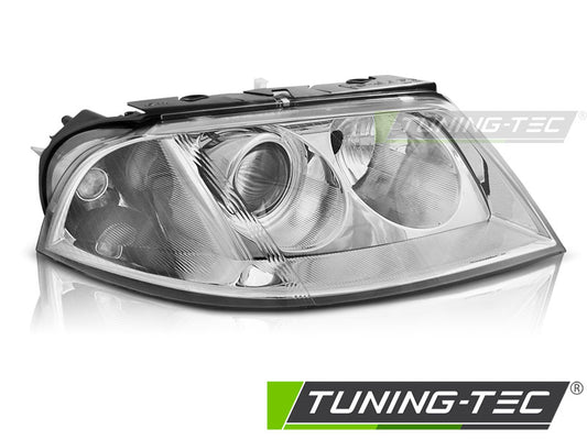 Scheinwerfer Chrom rechte Seite TYC passend für VW PASSAT 3BG B5 FL 00-05