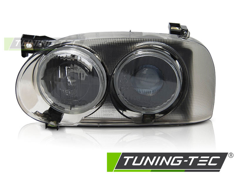 Scheinwerfer Rauchgrau linke Seite TYC passend für VW GOLF 3 09.91-08.97