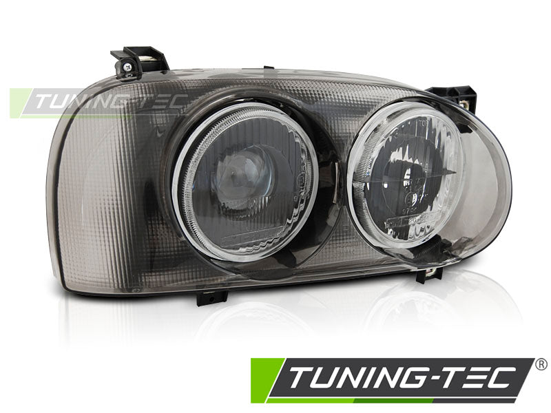 Scheinwerfer Rauchgrau rechte Seite TYC passend für VW GOLF 3 09.91-08.97