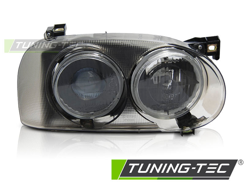 Scheinwerfer Rauchgrau rechte Seite TYC passend für VW GOLF 3 09.91-08.97
