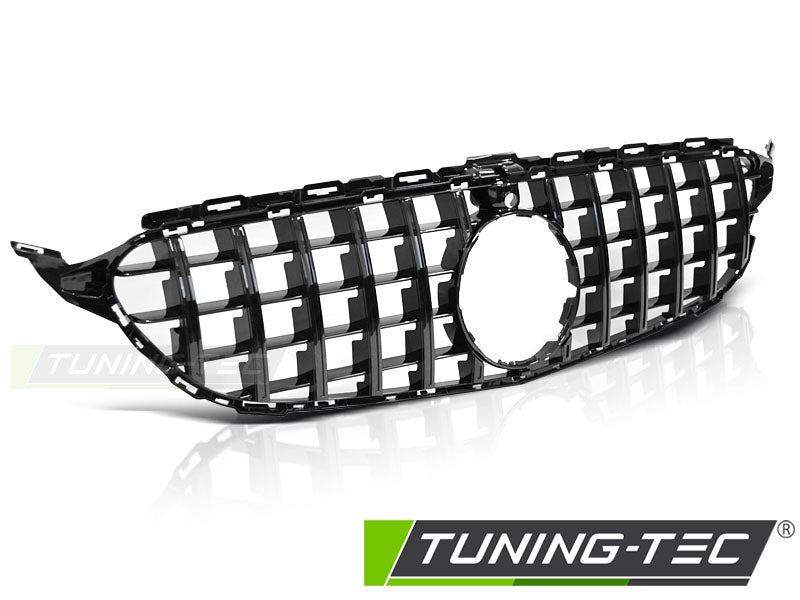 Sportgrill Schwarz glänzend passend für Mercedes W205 14-18
