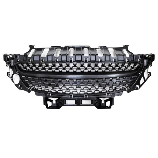Kühlergitter Kühlergrill Sportgrill ohne Emblem, schwarz passend für Opel Adam passend für Opel Adam, 2012-2019