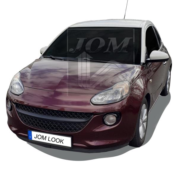 Kühlergitter Kühlergrill Sportgrill ohne Emblem, schwarz passend für Opel Adam passend für Opel Adam, 2012-2019