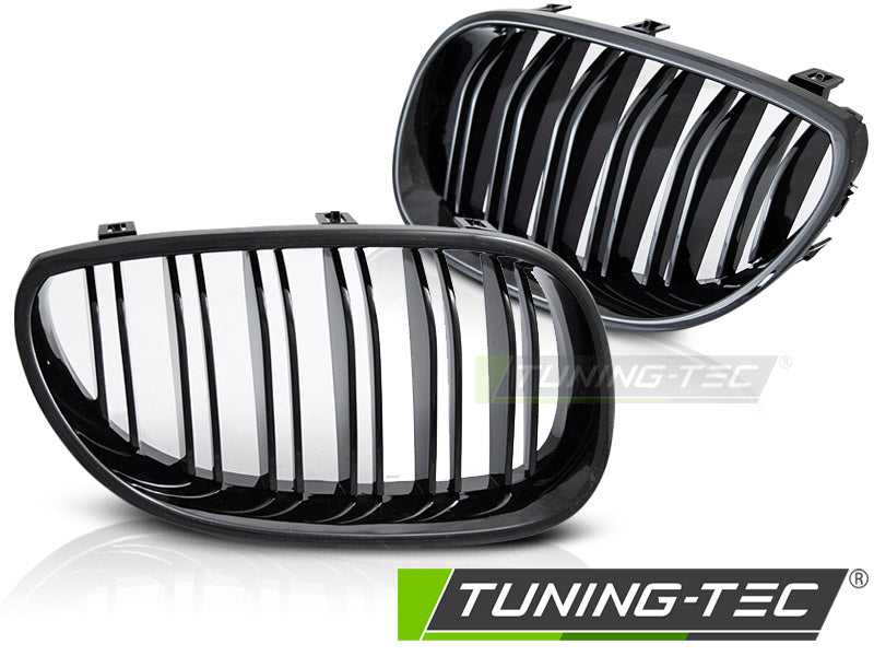 Sportgrill Sportausführung Schwarz glänzend passend für BMW E60 / E61 03-10