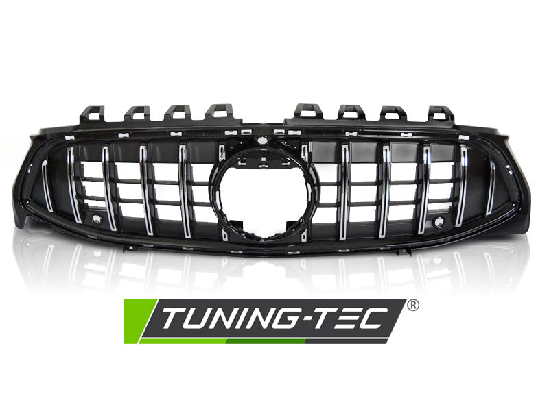 Sportgrill Chrom/Schwarz Sportausführung passend für Mercedes CLA W118 19-23
