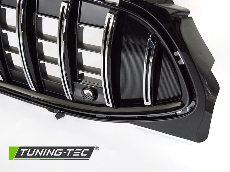 Sportgrill Chrom/Schwarz Sportausführung passend für Mercedes CLA W118 19-23