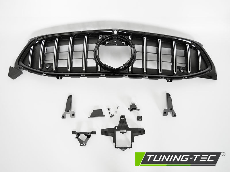 Sportgrill Chrom/Schwarz Sportausführung passend für Mercedes CLA W118 19-23