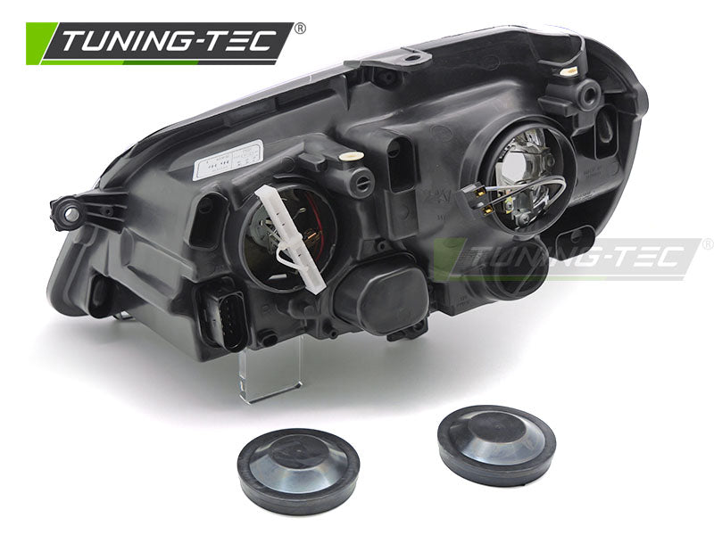 Scheinwerfer HEADLIGHT Schwarz rechte Seite TYC passend für VW POLO 9N3 05-09