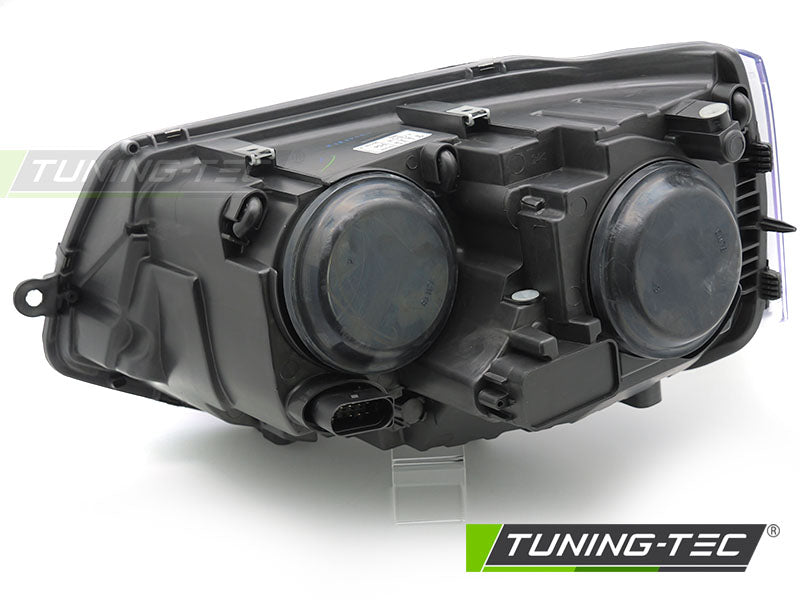 Scheinwerfer HEADLIGHT Schwarz rechte Seite TYC passend für VW T5 10-15
