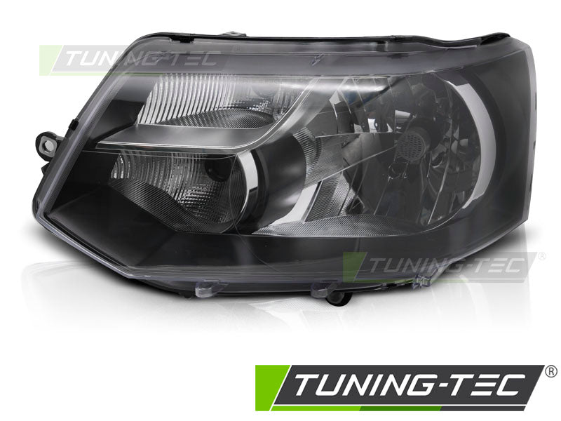 Scheinwerfer HEADLIGHT Schwarz linke Seite TYC passend für VW T5 10-15