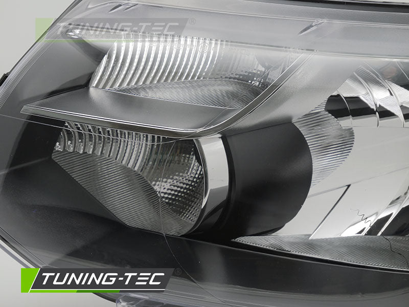 Scheinwerfer HEADLIGHT Schwarz linke Seite TYC passend für VW T5 10-15