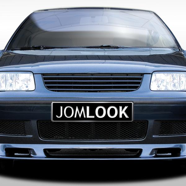 Kühlergrill ohne Emblem, schwarz passend für VW Polo 4 (6N2) ab Baujahr 1999-