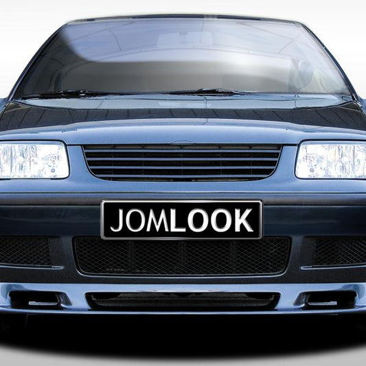 Kühlergrill ohne Emblem, schwarz passend für VW Polo 4 (6N2) ab Baujahr 1999-