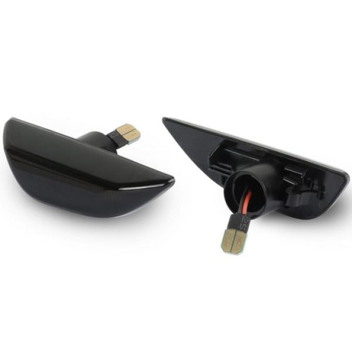Clignotants latéraux à LED compatibles avec Opel Mokka X Chevrolet Trax noir
