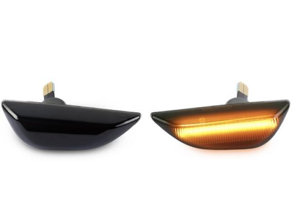 Led Seitenblinker passend für Opel Mokka X Chevrolet Trax Schwarz