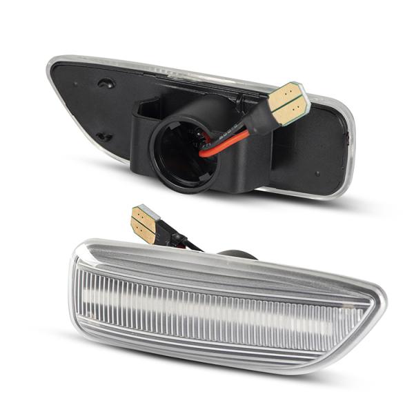 LED SEITENBLINKER passend für VOLVO S60 | S80 | V70 | XC70 | XC90 | KLARGLAS