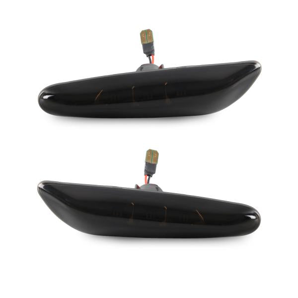 LED Seitenblinker Schwarz Blinker passend für BMW E46 E90 E91 E60 E61 E82 E87