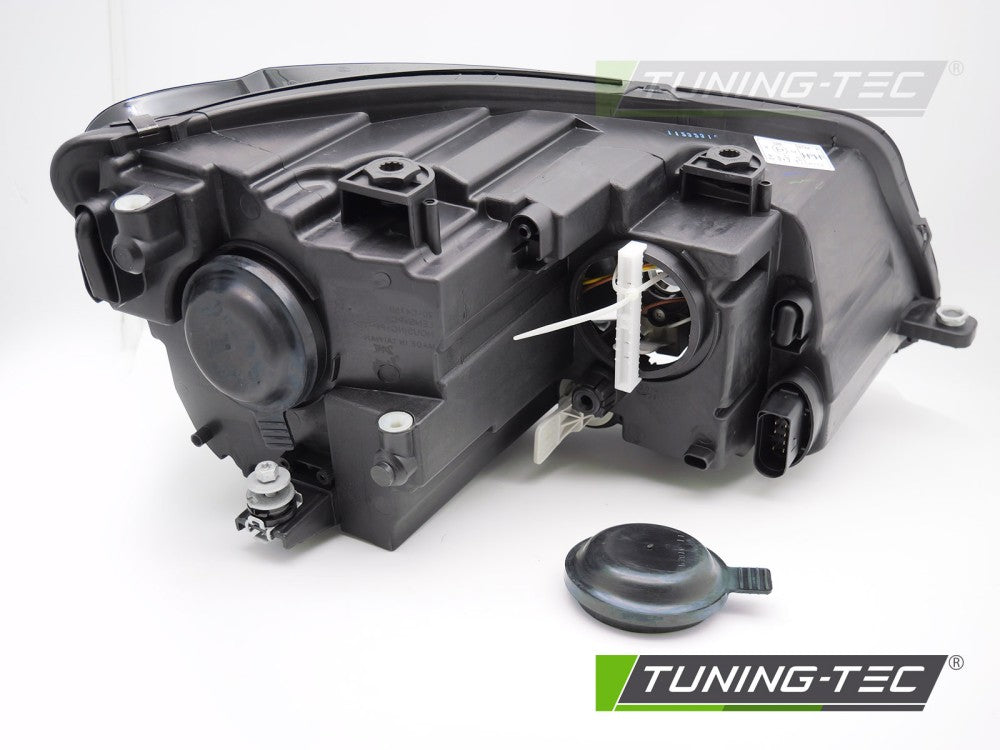 Scheinwerfer HEADLIGHT Schwarz linke Seite H7 TYC passend für VW CADDY TOURAN 11-14