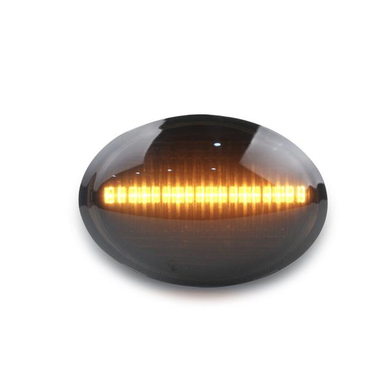 Led Seitenblinker Schwarz für alle passend für Fiat 500, 500C, 500L ab 2007-