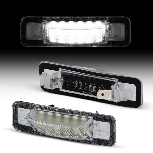 LED Kennzeichenbeleuchtung passend für Mercedes CLK | C208 A208 | BJ 1997-2003 für Mercedes SLK | R170 | BJ 1996-2000