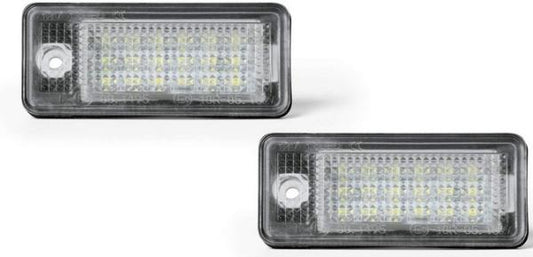 LED Kennzeichenbeleuchtung kompatibel passend für Audi A6 S6 C6 4F Limousine Avant Kombi