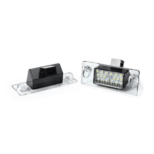 TOP Led Kennzeichenbeleuchtung passend für Audi A4 B5 95-99 Xenon Weiß abgewinkelt
