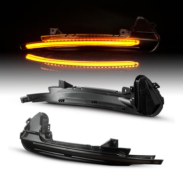 LED Spiegel Blinker Aussenspiegel Smoke passend für Audi A6 (C7 4G) Außenspiegel