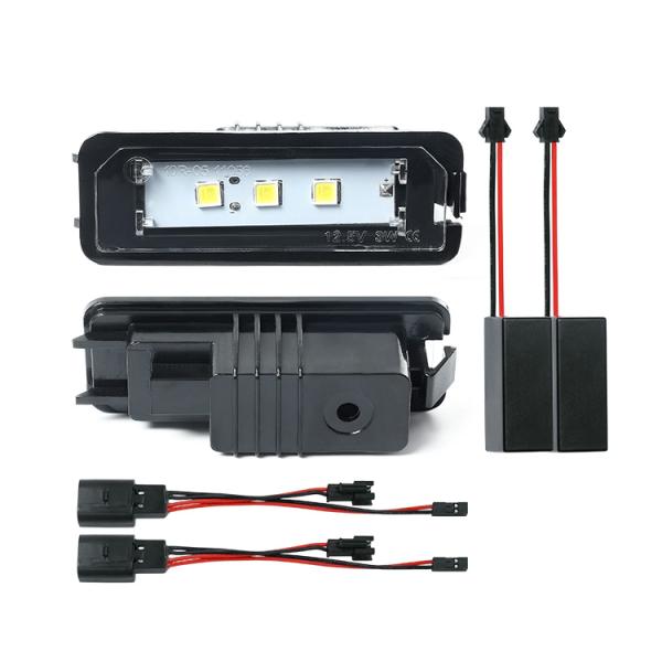 2x LED Kennzeichenbeleuchtung passend für VW Golf 5 auch für GTI und R32 *5050