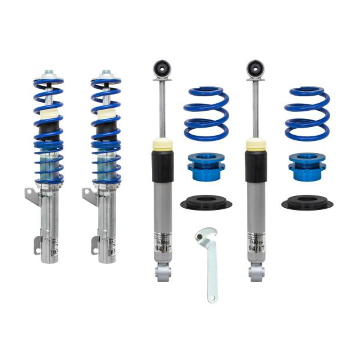 Suspension filetée BlueLine adaptée pour Seat Leon 1M 4Drive 1.8T, 1.9TDi, 2.8 V6, année de construction 2000 - 2005