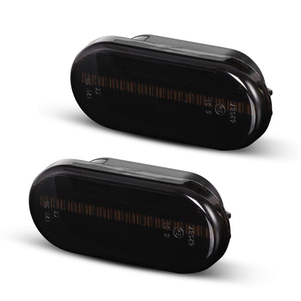 Led Seitenblinker Schwarz passend für VW Caddy 2 + 3 Passat 35i 3B 3BG T5