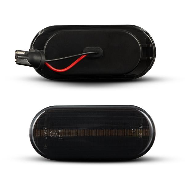 Led Seitenblinker Schwarz passend für VW Caddy 2 + 3 Passat 35i 3B 3BG T5